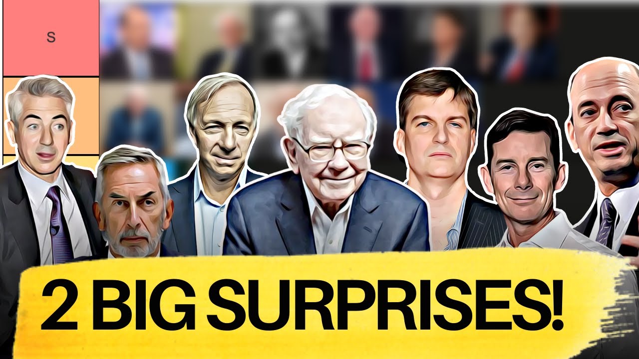 The GREATEST Investors of ALL TIME Tier List! (Buffett Is Not the #1!)