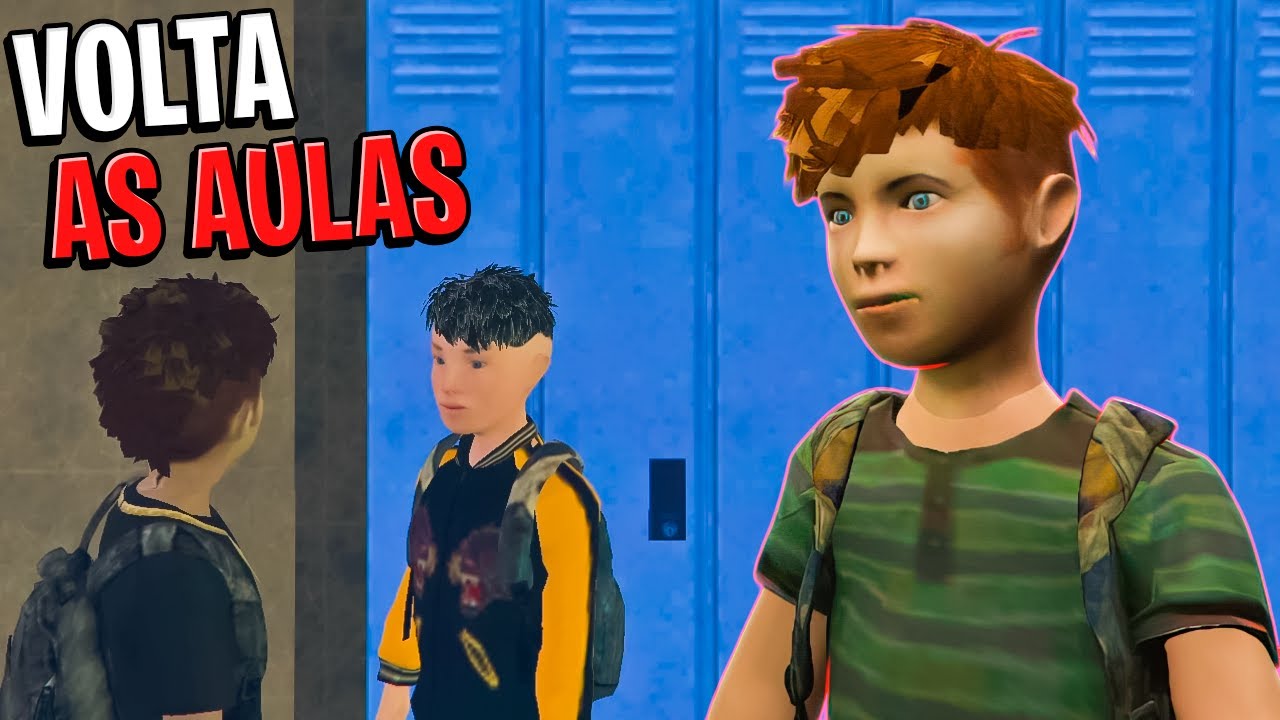 LOBINHO E BRUNINHO NA VOLTA AS AULAS! - GTA RP