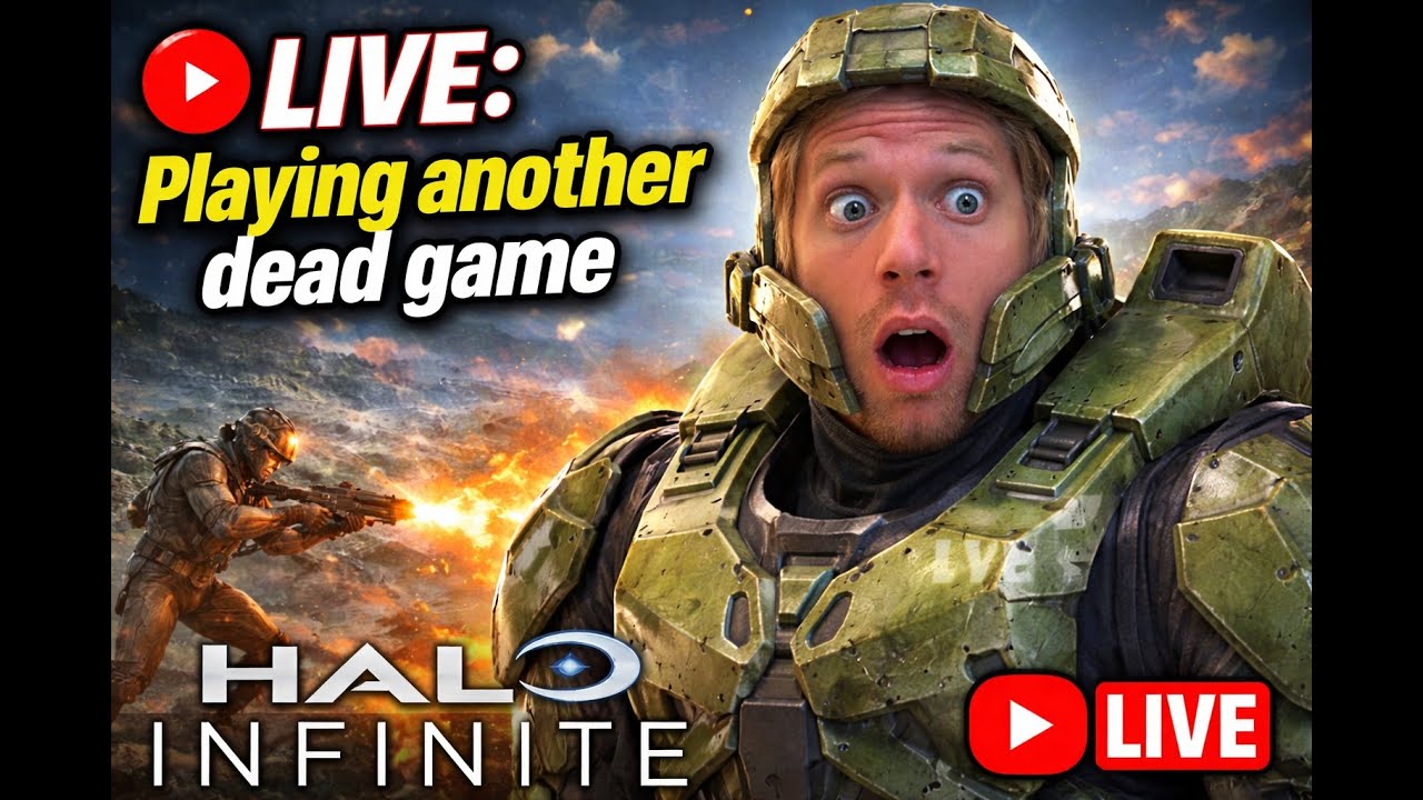 🔴 LIVE: Playing another dead game | Halo Infinite