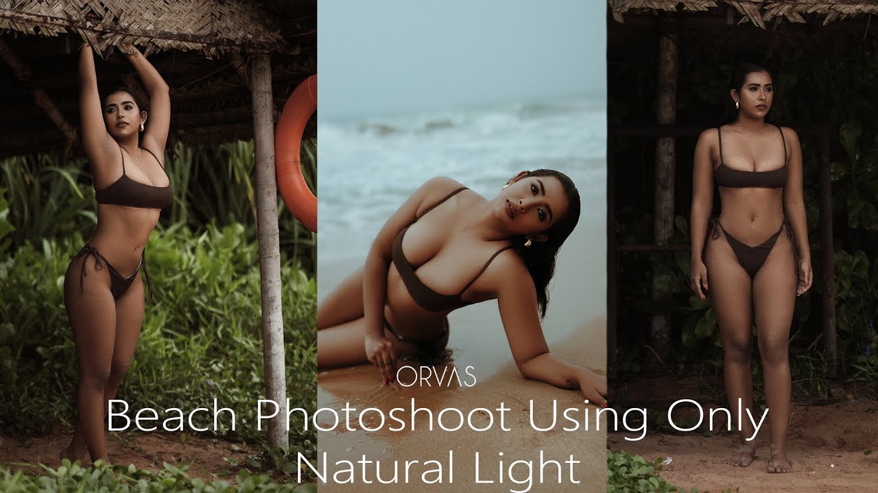 Beach Photoshoot Using Only Natural Light BTS | ORVAS X DEBO
