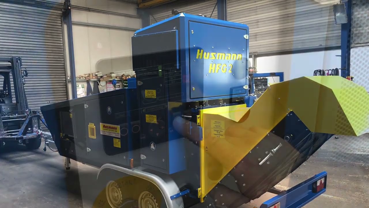 Commissioning Husmann Shredder HFG II