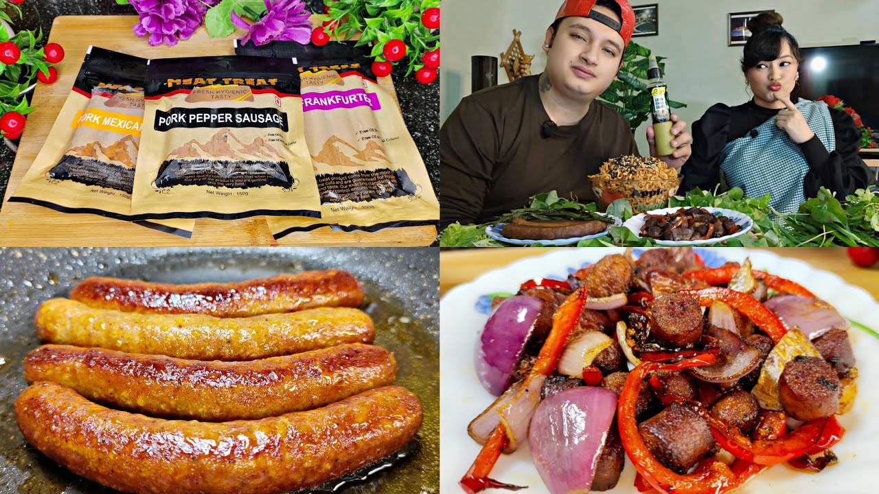 Guys!! Phi Lah Ju Lap Kum Kane Ka Apot 😡|| Pork Sausage Recipe 🌭