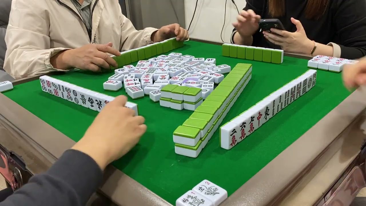 Mahjong268. 廣東牌10番512有花🀄️新人局四回之三：我愛吃提子🍇自摸九番。