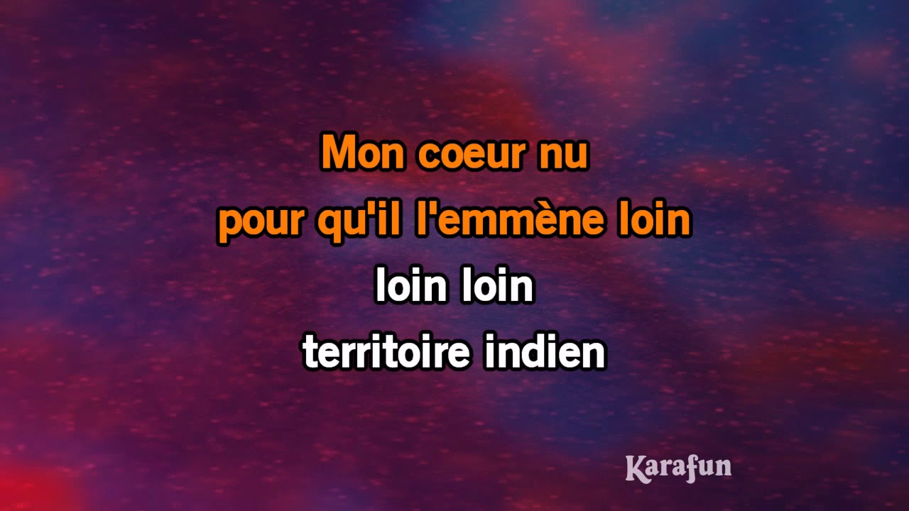 Karaoké L'indien - Juliette Armanet *
