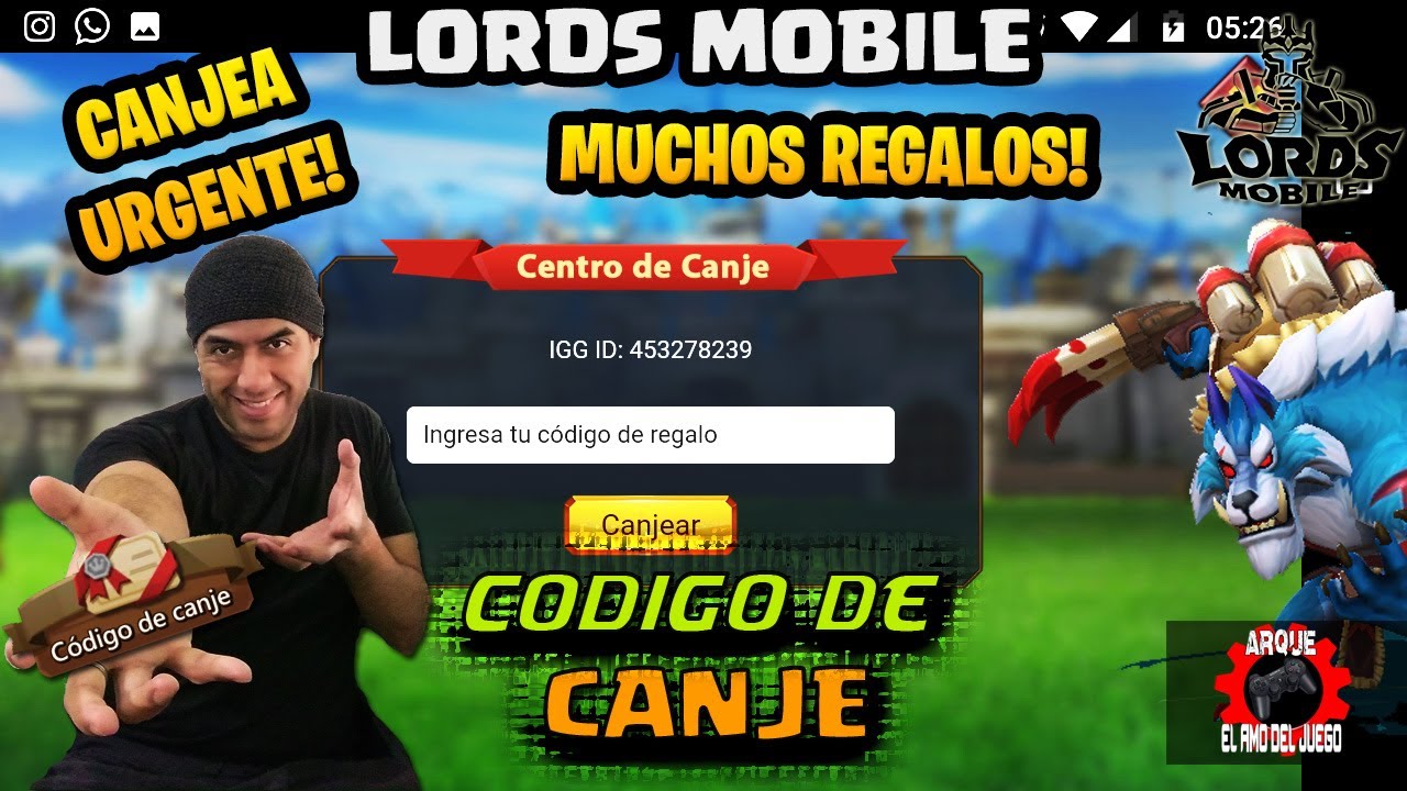 ARQUE LORDS MOBILE 2026 REDEMPTION CODE 🤩✅🎀🎁