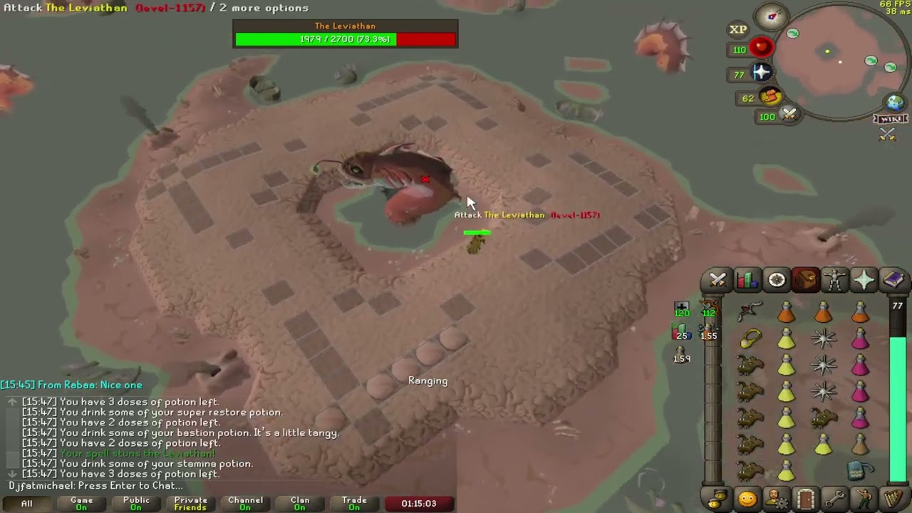 The Leviathan awakened (OSRS)