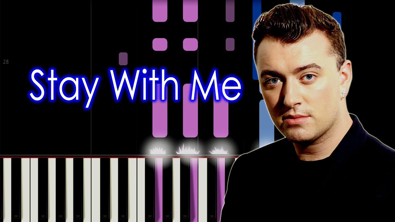 Sam Smith - Stay With Me Piano Tutorial by elcyberguy