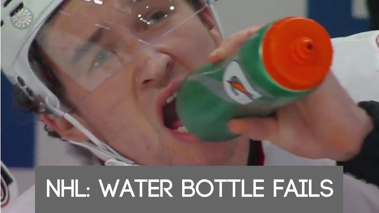 NHL: Water Bottle Fails