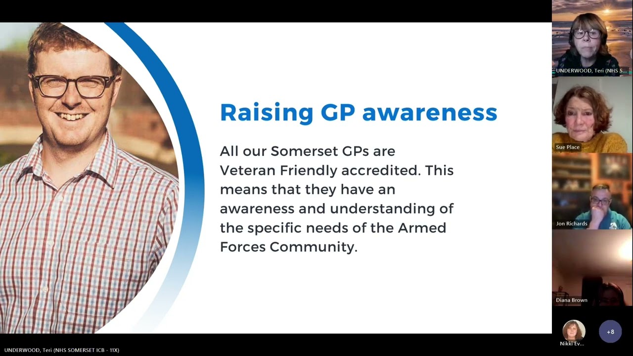 Supporting the Armed Forces community in Somerset - Webinar