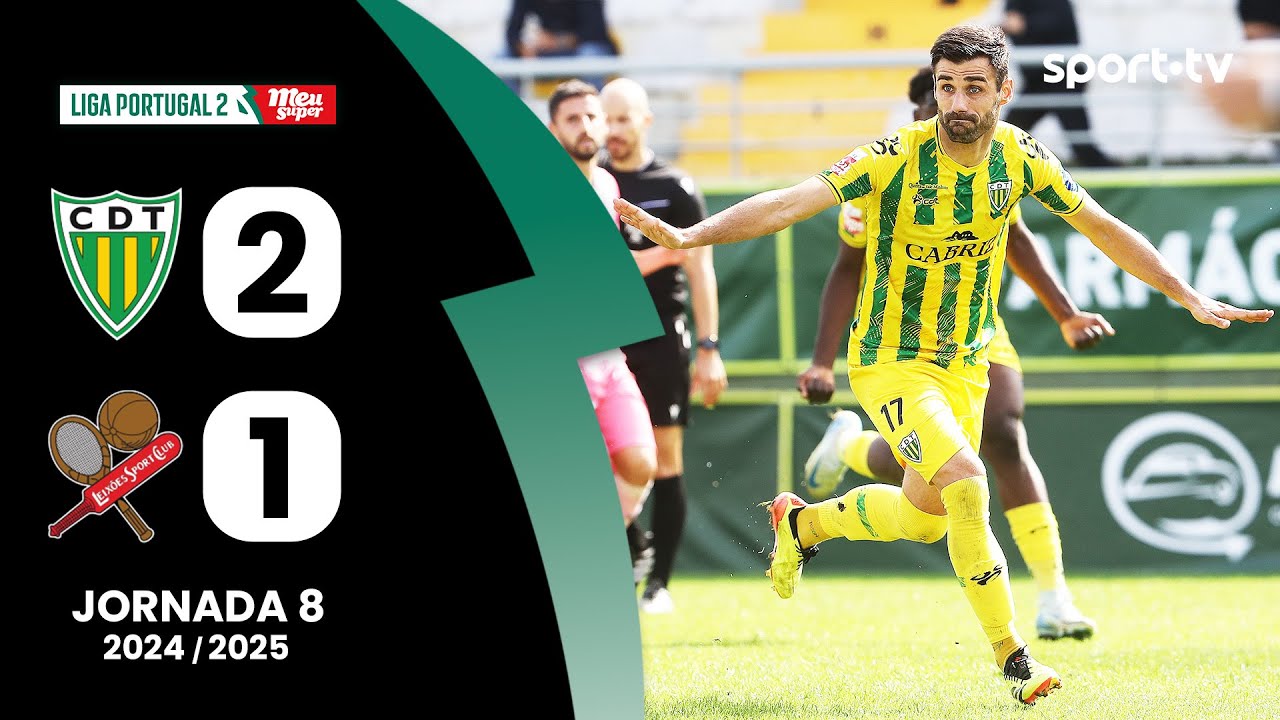 Resumo: Tondela 2-1 Leixões - Liga Portugal Meu Super | sport tv