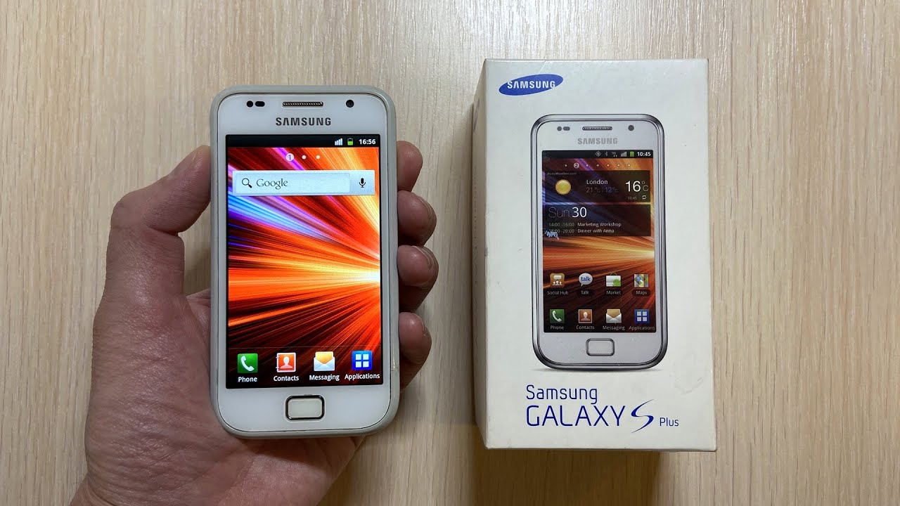 Samsung Galaxy S Plus Unboxing in 2021