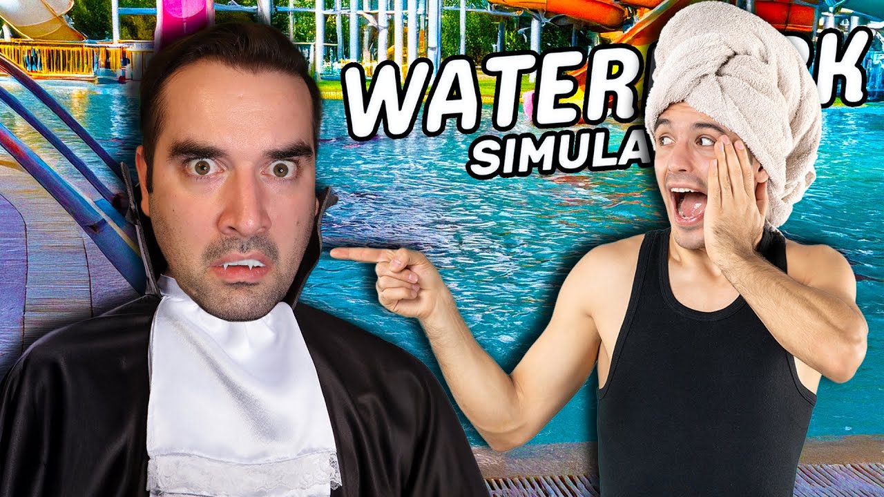 My Waterpark Turned Into A NIGHTMARE! 🎃 | Waterpark Simulator #7