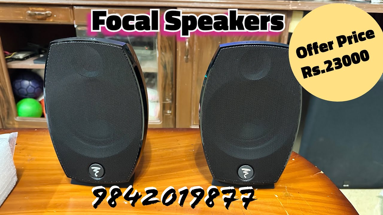 Low budget Focal SIB EVO 2.0 Two-Way Compact Bass-Reflex Dolbyatmos surround & Height speakera