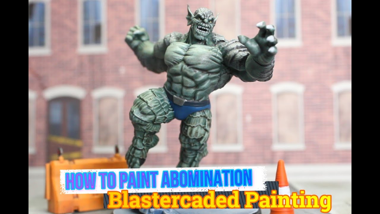 How To Paint Marvel Crisis Protocol: Abomination