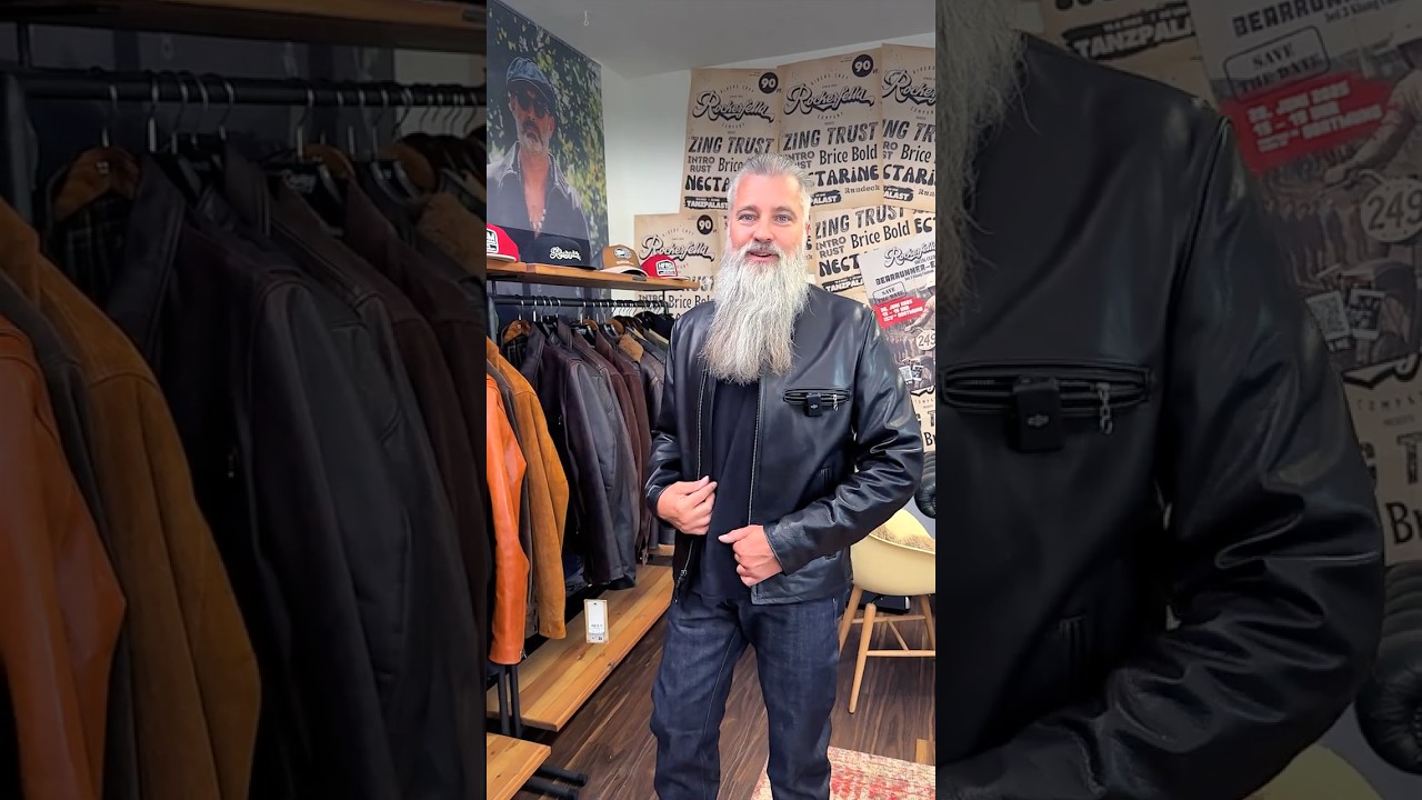 👉 Schott N.Y.C. 530 &ndash; Die ultimative Cafe Racer Lederjacke! #fashion #mensfashion #menswear
