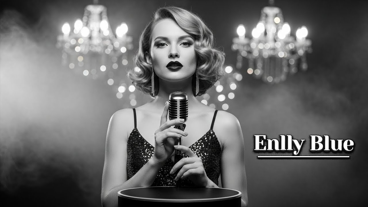 Enlly Blue - Midnight Streets | 1950s Soul Blues (Lonely Road Blues, Sax & Heartfelt Vocals)