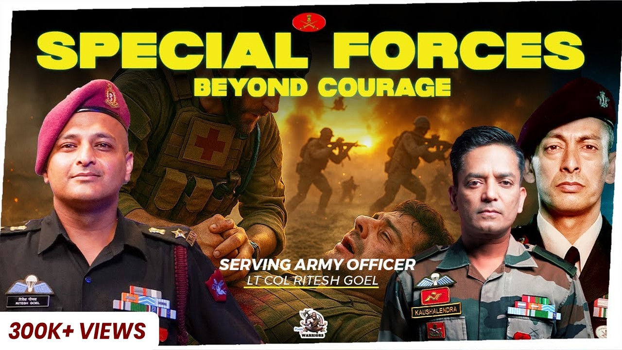 Serving with Courage: Special Forces Medic Lt Col Ritesh Goel’s Global Rescue Missions , 4 PARA SF