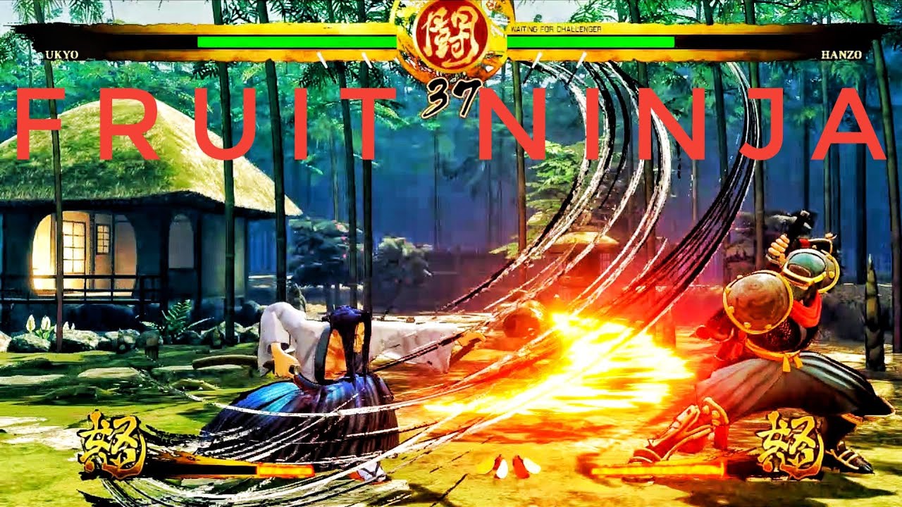 Samurai Shodown - Ukyo VS Hanzo