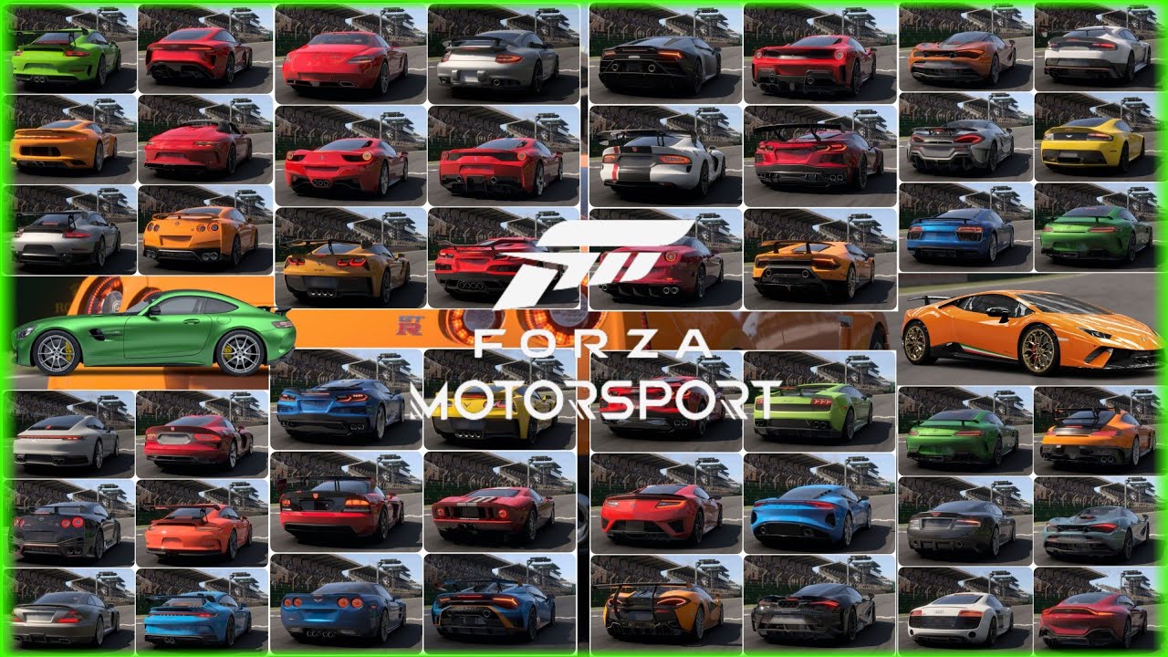 All Modern Sport GT Cars | Forza Motorsport 8 - Speed Battle