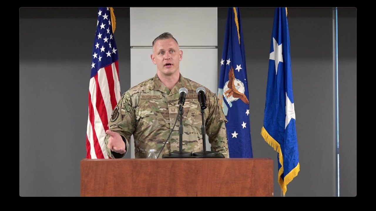 Mental Health conversation: Master Sgt. Brandon Hockenbarger's personal story