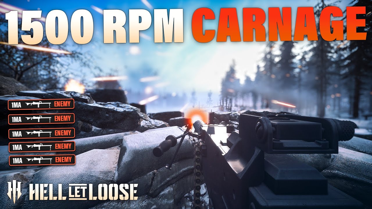 Full Auto Comms & 1500RPM Carnage | Hell Let Loose Victory
