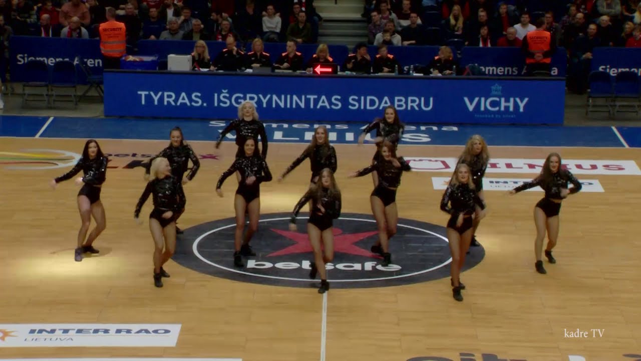 Vilniaus Lietuvos ryto šokejos LKL basketball Dance Team nr. 10