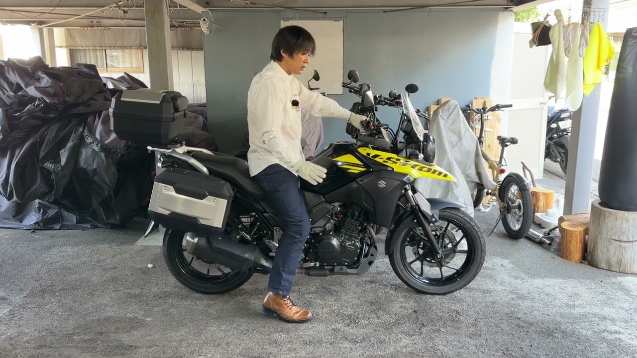 SUZUKI V-STROM250フルパニア！参考動画