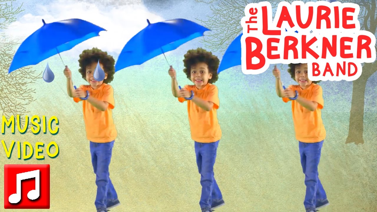 Umbrella ☂️ by The Laurie Berkner Band | Rainy Day Reggae Song for Kids