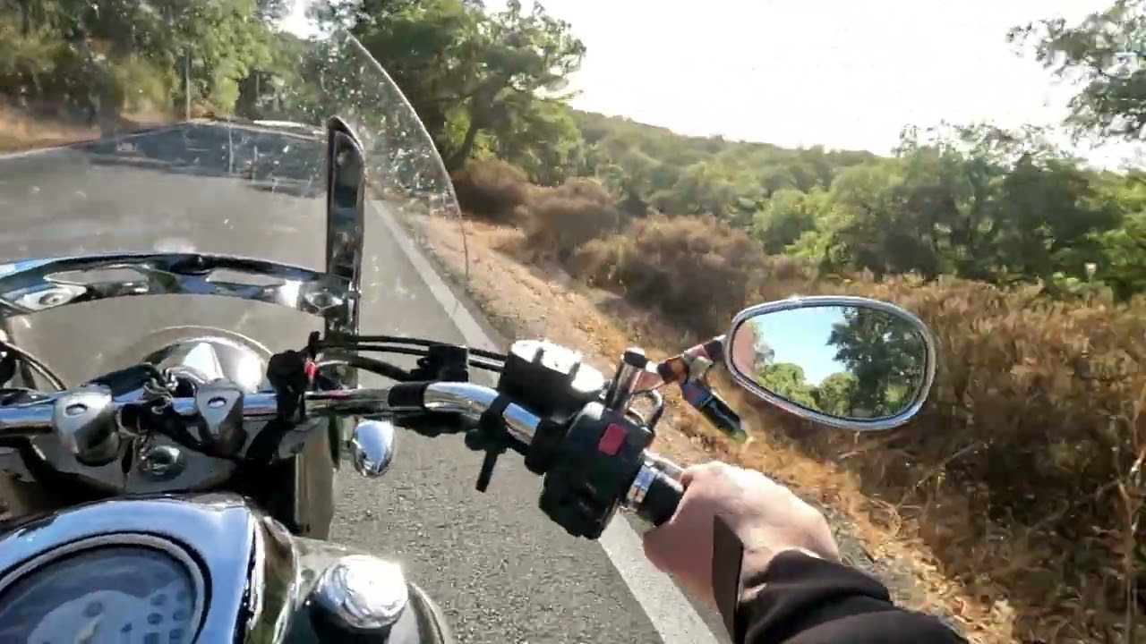 RUTA a GRAZALEMA con la Kawasaki Z400