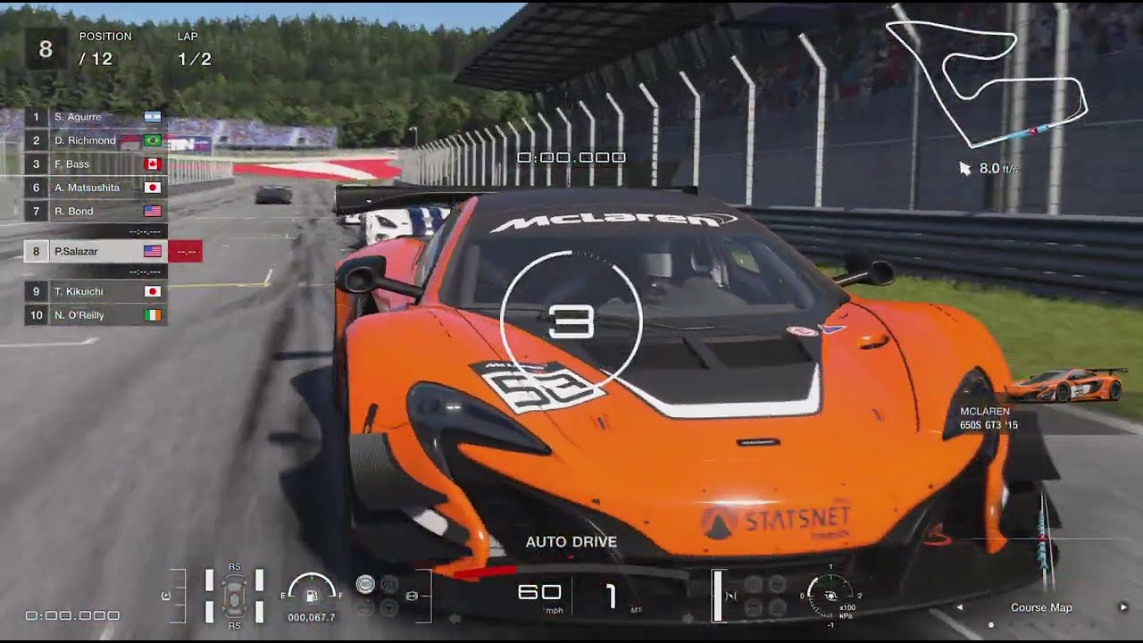 The McLaren 650S GT3 is a race-focused evolution of the road-legal 650S