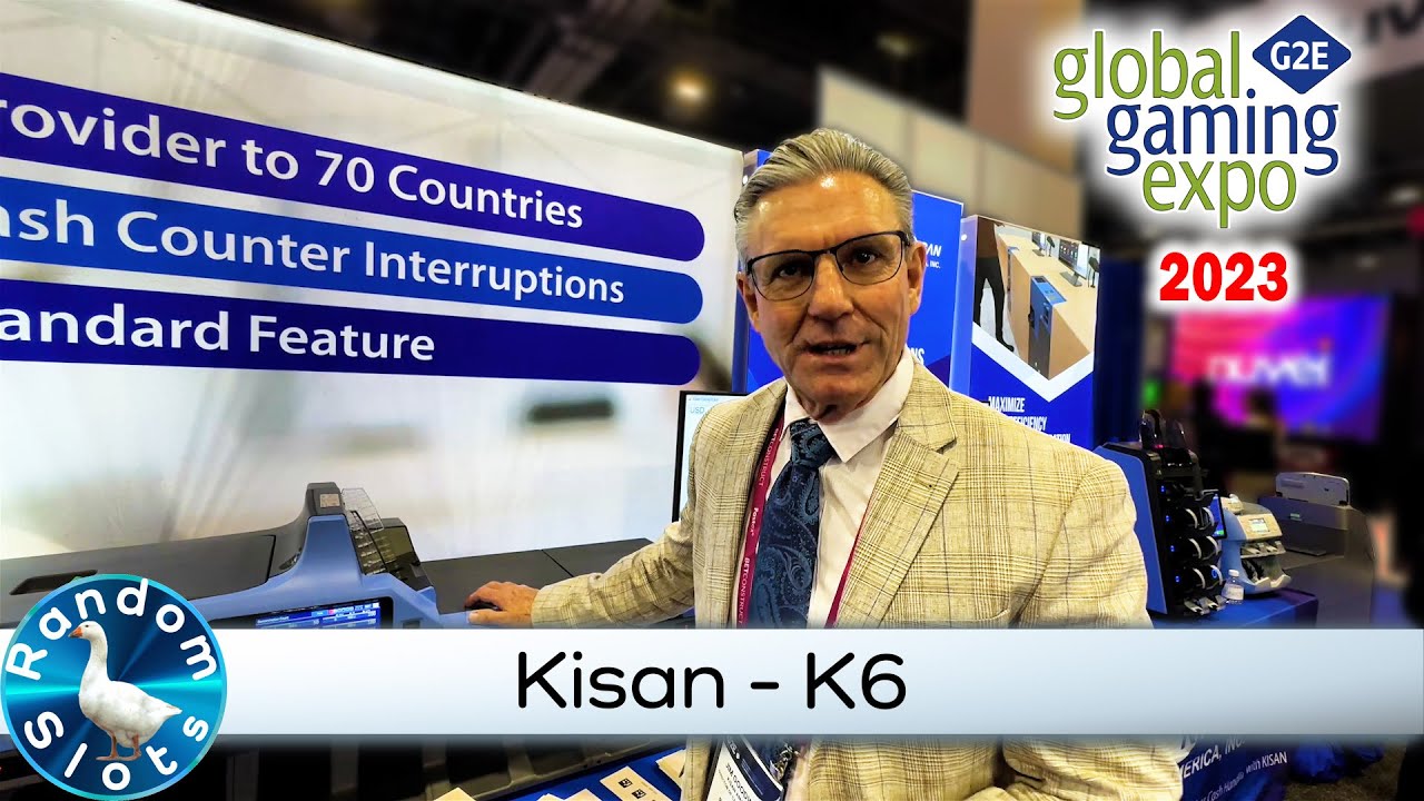 #G2E2023 Kisan   K6 High Speed Money Counter