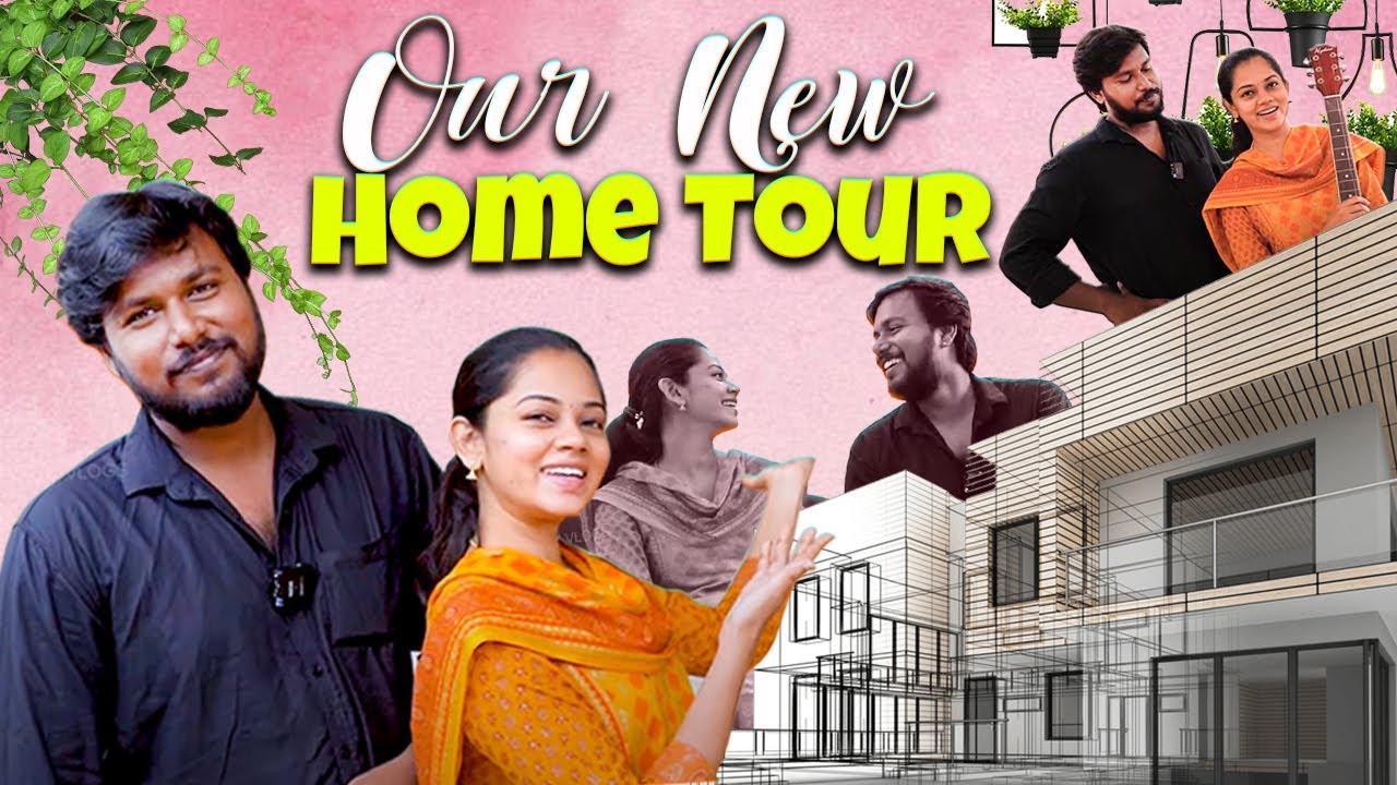 Our New HOME Tour | எங்க கனவு இல்லம் Tour ❤️🏠| Anithasampath Vlogs