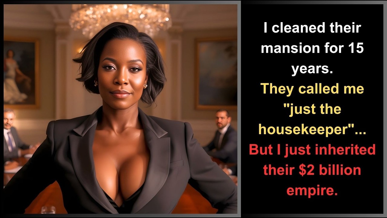 My Billionaire Boss Left Me It All After 15 Years Cleaning — His Spoiled Kids Never Knew Who I Was