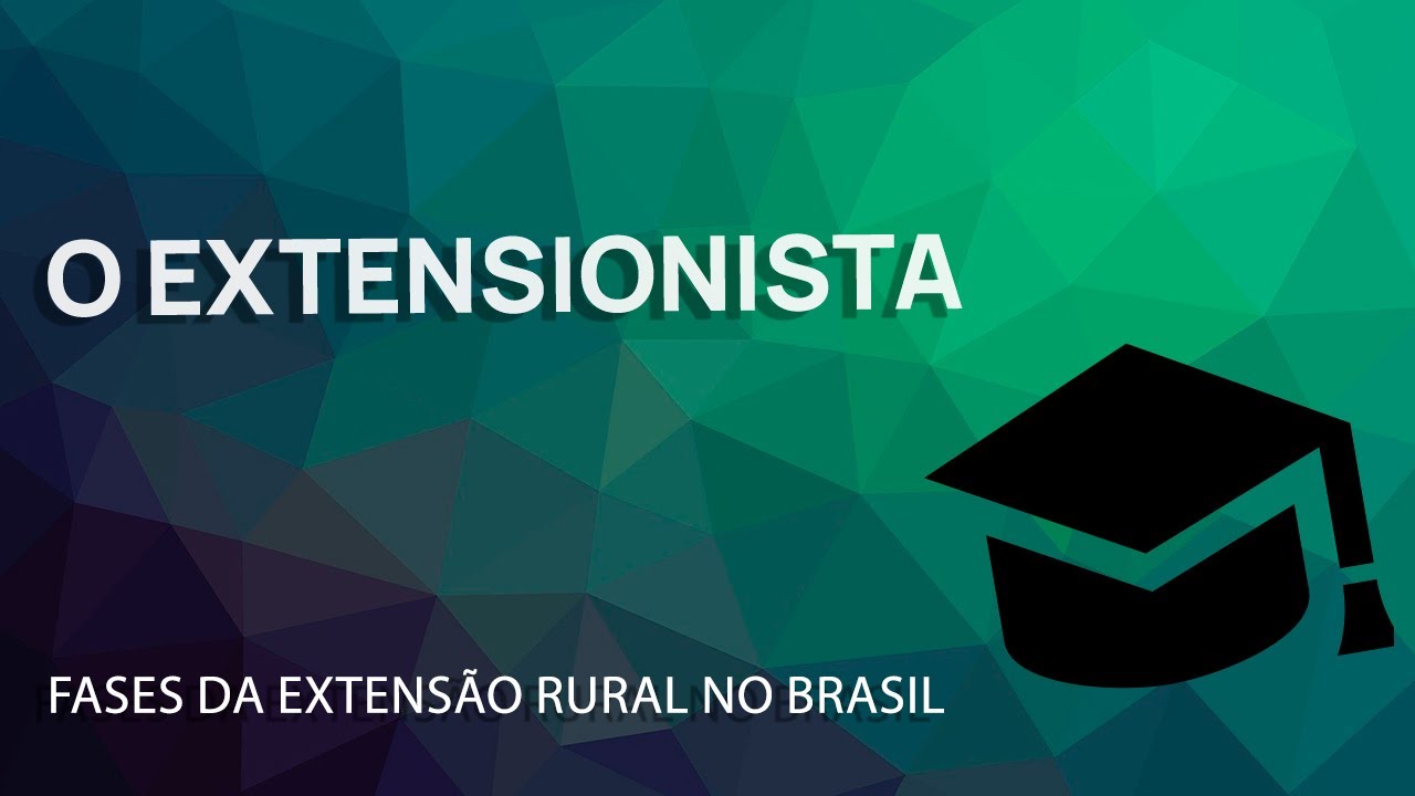 Fases da Extensão Rural no Brasil | Prof. Dr. Ezequiel Redin