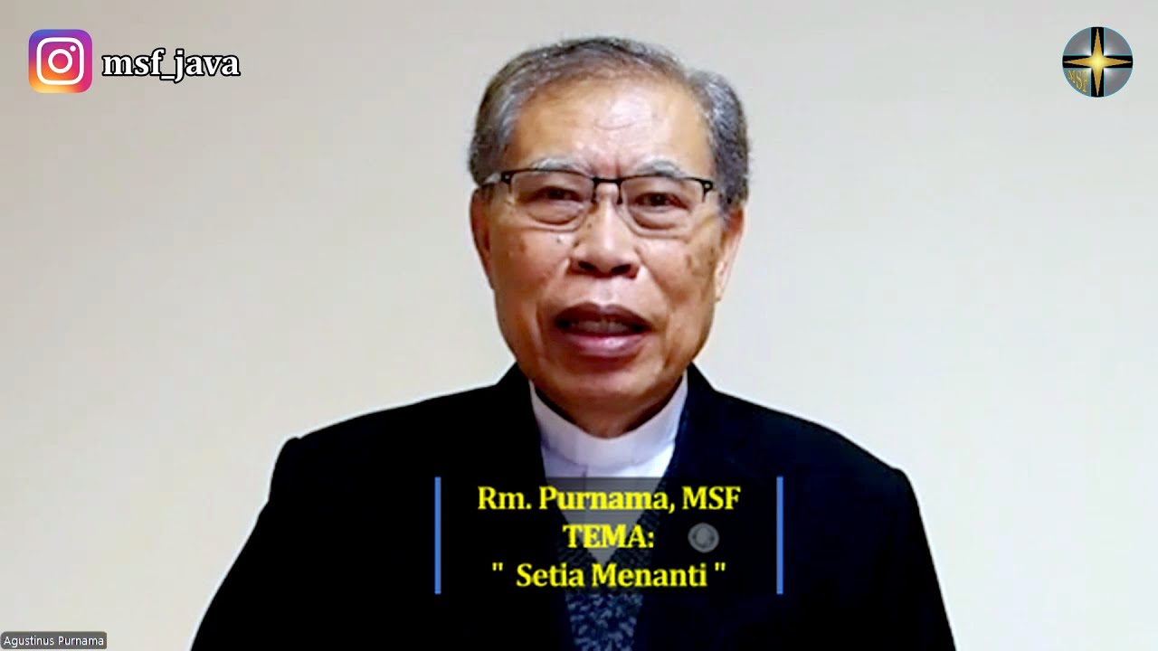 Rhema 2 Februari: Rm. Purnama | Setia Menanti