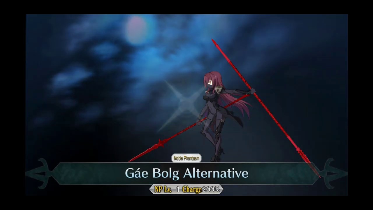 Sc&aacute;thach One Shot vs Cu Alter [Fifth singularity Challenge quest]