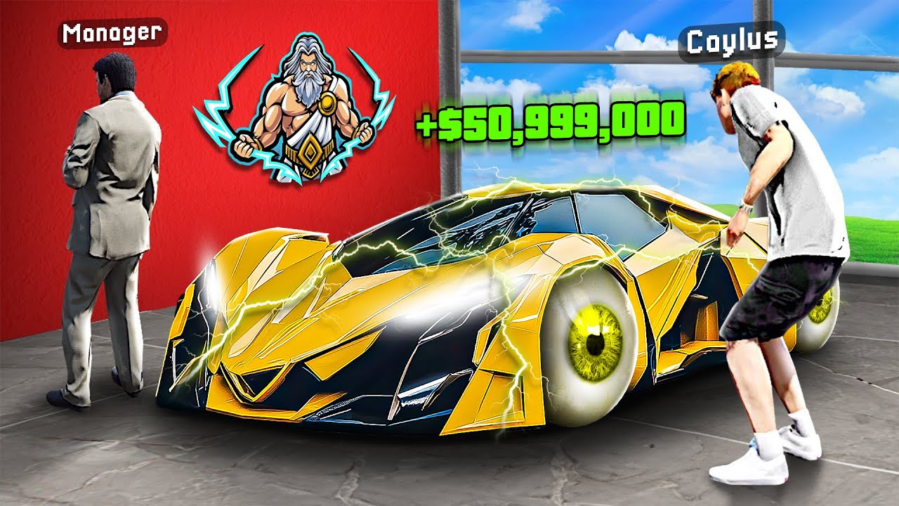 Угоняем все крутые тачки из автосалона в GTA 5!