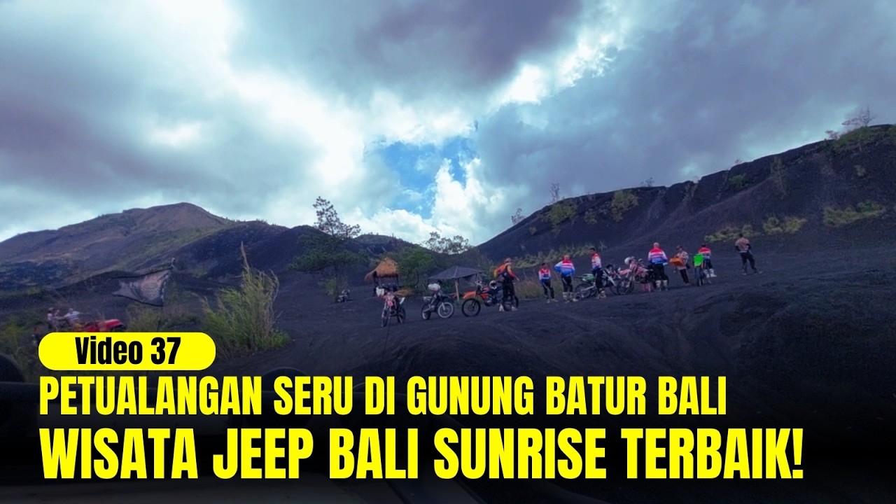 Petualangan Seru di Gunung Batur Bali 🌋 | Wisata Jeep Bali Sunrise Terbaik!