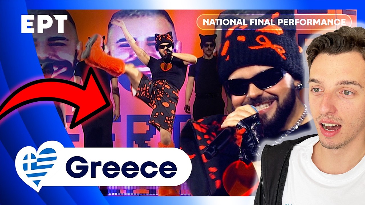 Reacting To Akylas - Ferto | Greece 🇬🇷 | National Final Performance
