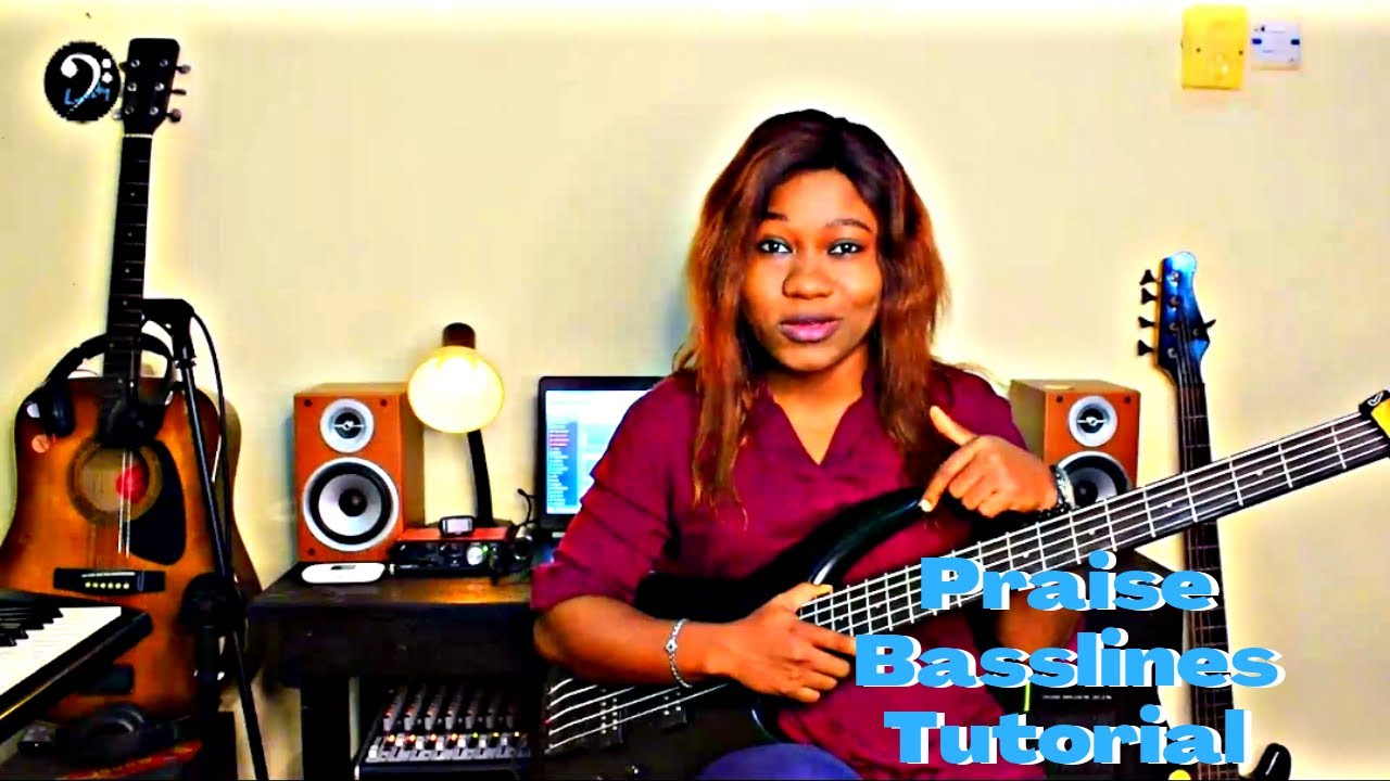 How to play Praise Basslines Bass lesson #mysundaypraisemedley #praisebasslines #tutorial
