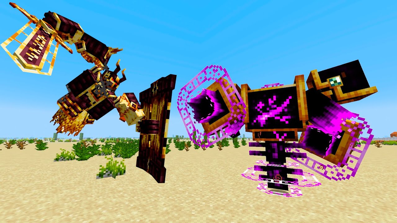 Ignis VS Mango Legacy Mod BOSS in Minecraft