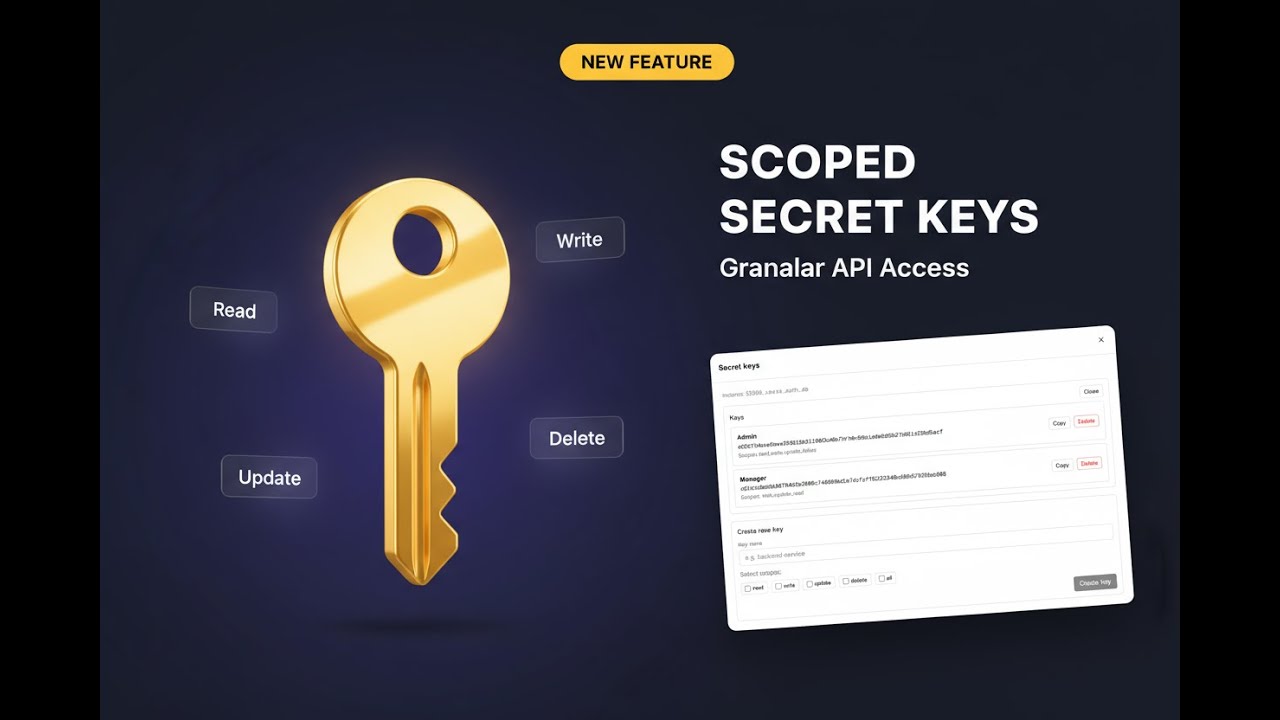 Scoped Secret Keys in NoCodeBackend | Granular API Access Control Tutorial