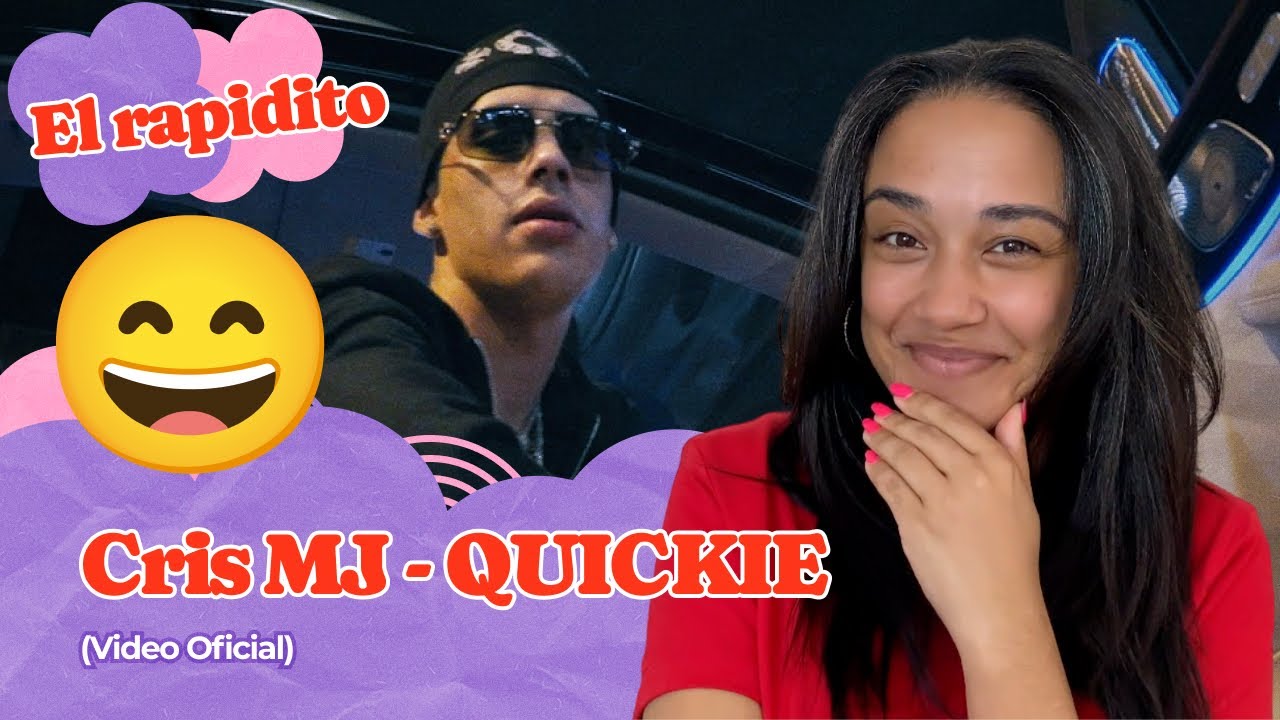 Cris MJ - QUICKIE (Video Oficial) ▷ Reacción !!!