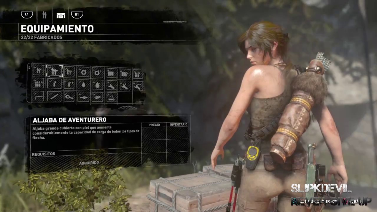 Rise of the tomb raider PS4 armas, habilidades y trajes