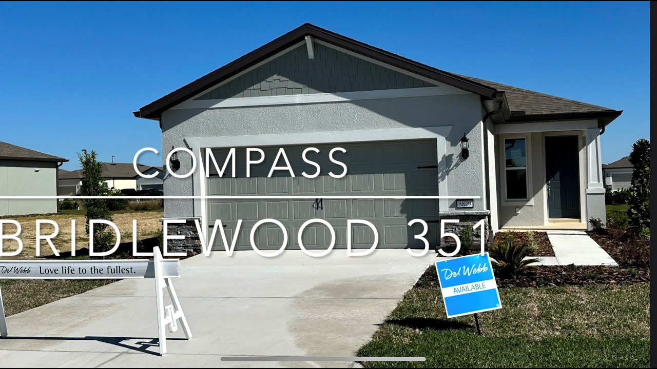 Del Webb Stone Creek, Ocala, FL - Compass spec home Lot 351 Bridlewood (HOME OF THE WEEK)