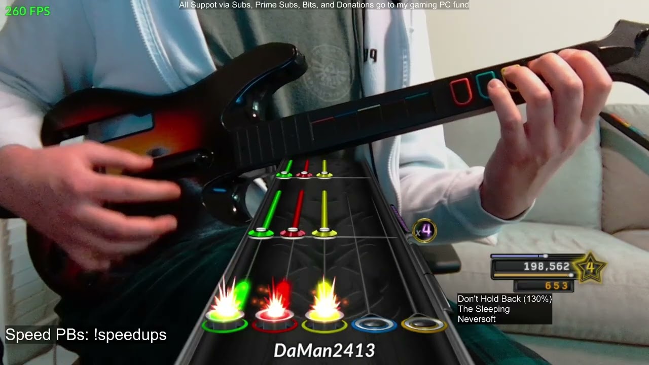 [GH3] Don't Hold Back (130% Speed) FC