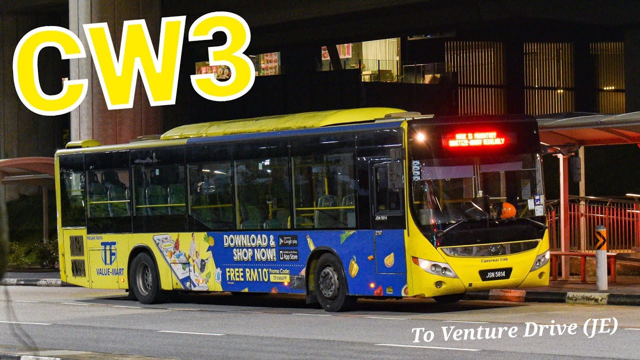 JSN5814 - Causeway Link Service CW3 [Yutong ZK6126HG]