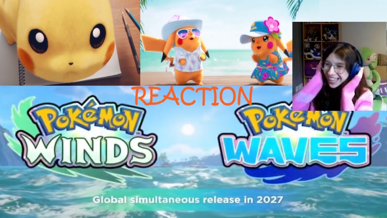 REACTION: POKEMON PRESENTS 30TH ANNIVERSARY + WINDS AND WAVES