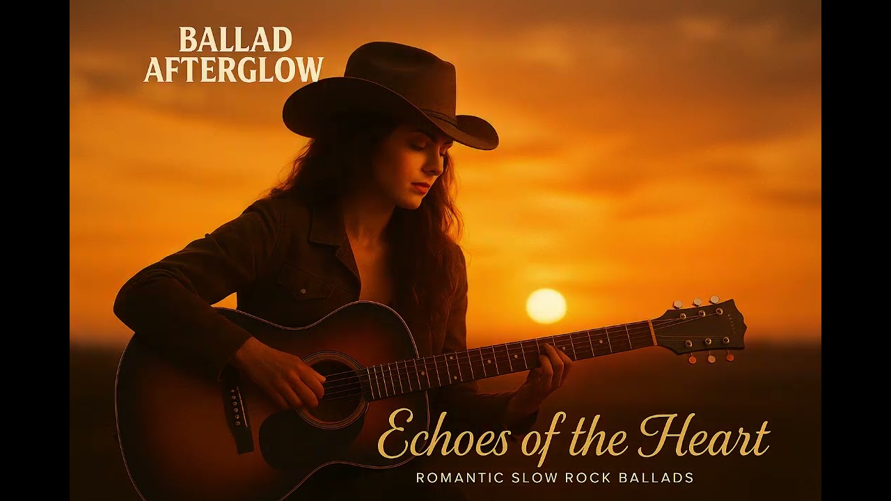 Slow Rock Love Songs | Ballad Afterglow – Echoes of the Heart