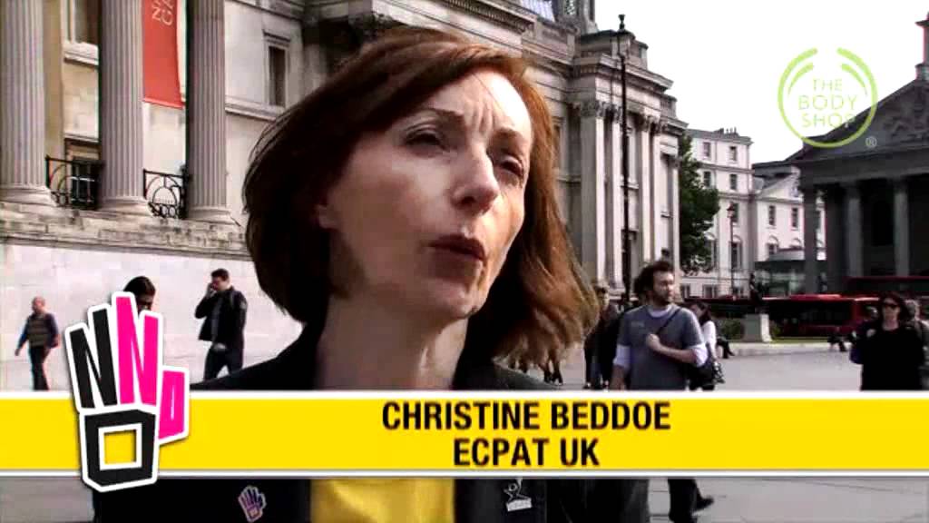 The Body Shop - Stop Sex Trafficking UK petition handover